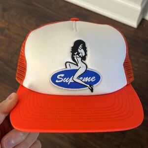 Supreme Trucker Hat 
Orange
BNWT